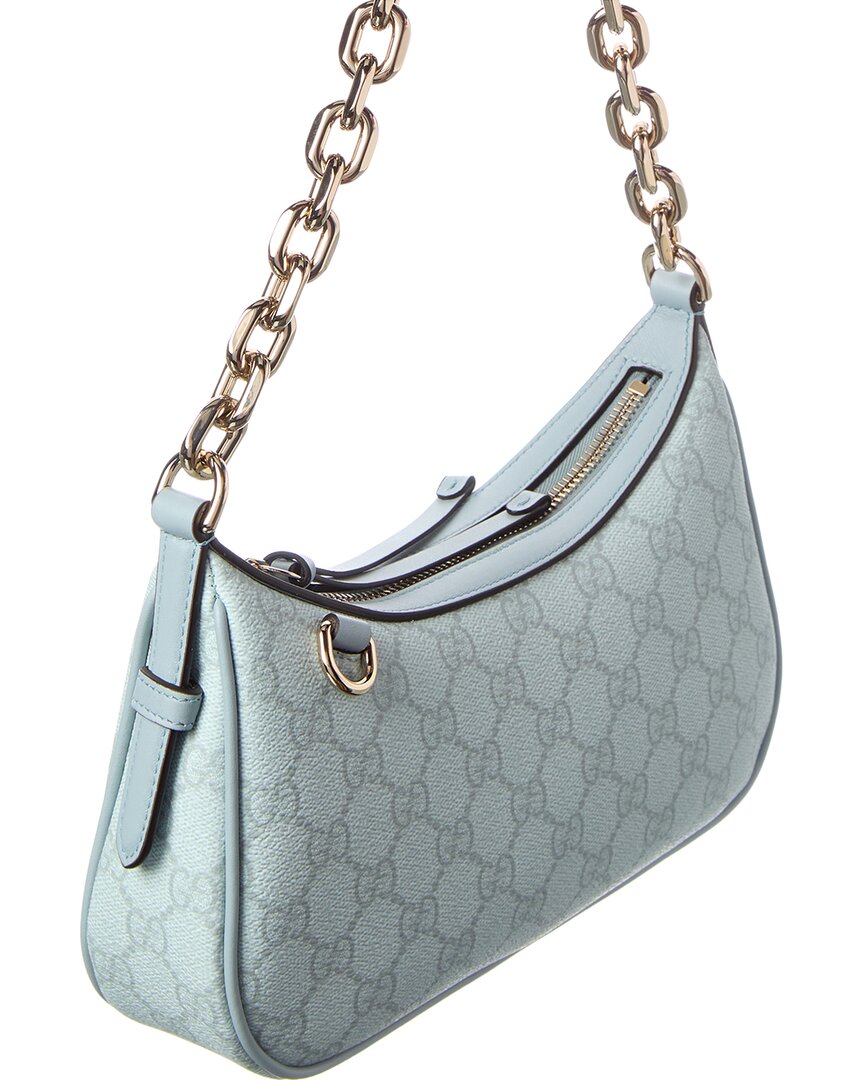 Gucci Gg Emblem Leather Shoulder Bag