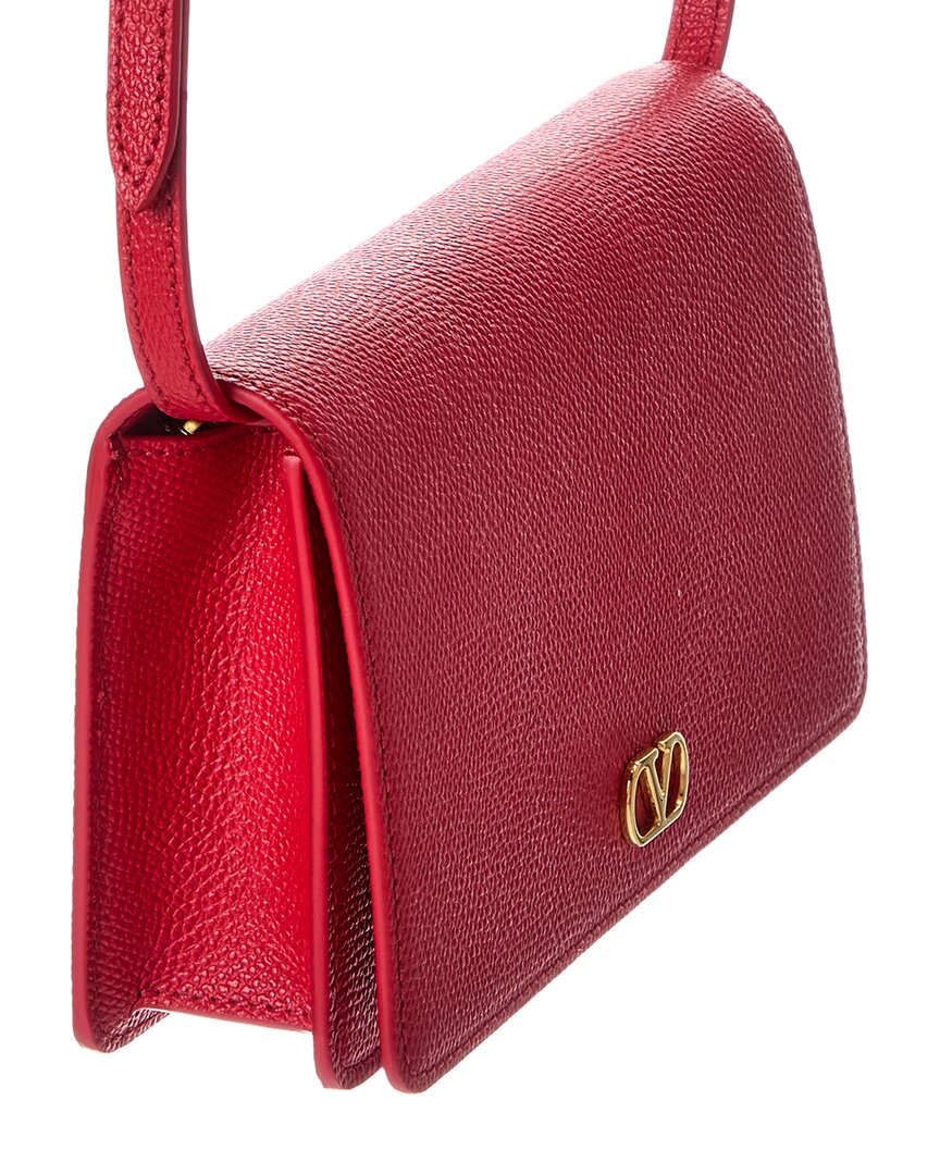 Valentino Vlogo Signature Mini Leather Shoulder Bag