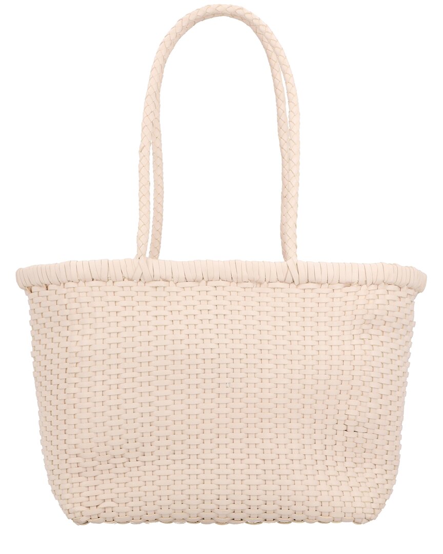 Dragon Diffusion B Weave Small Leather Shoulder Bag