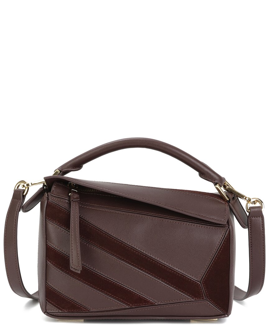 Tiffany & Fred Paris Geometric Leather Satchel