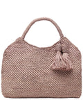 Mar Y Sol Anya Raffia Satchel