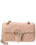 Gucci Gg Marmont Small Quilted Leather Shoulder Bag