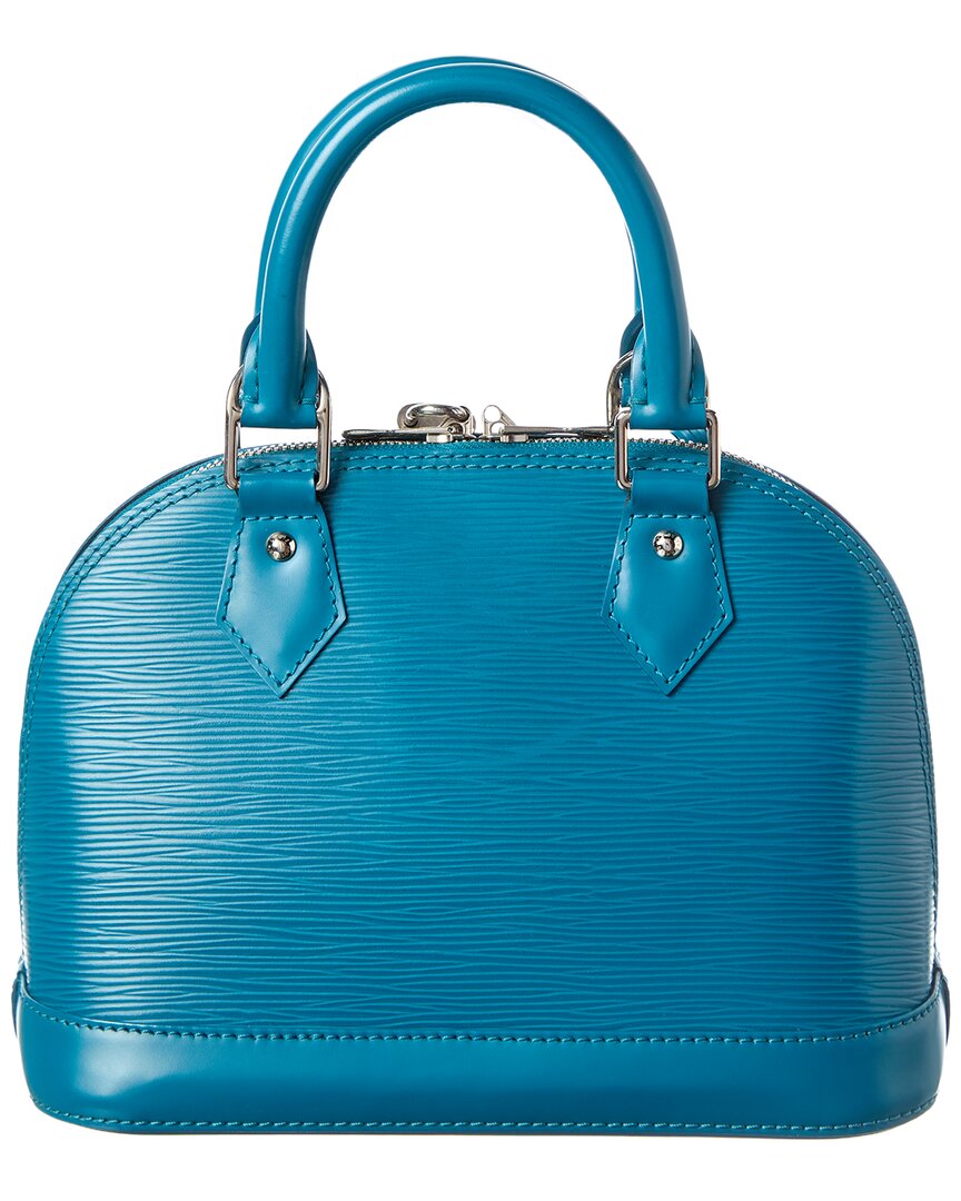 Louis Vuitton Blue Epi Leather Alma (Authentic  )