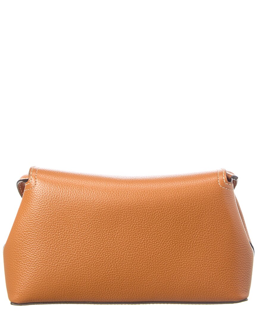 Toteme T-Lock Leather Shoulder Bag