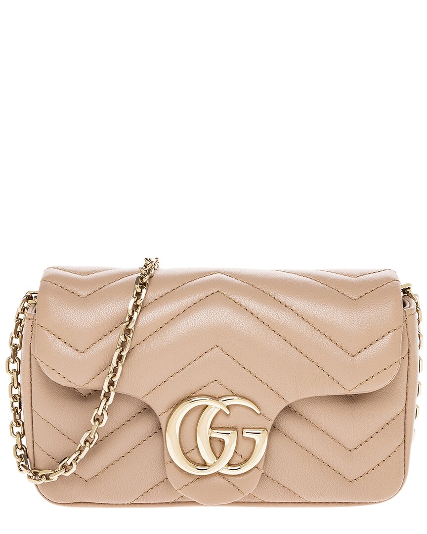 Gucci Gg Marmont Mini Leather Mini Bag