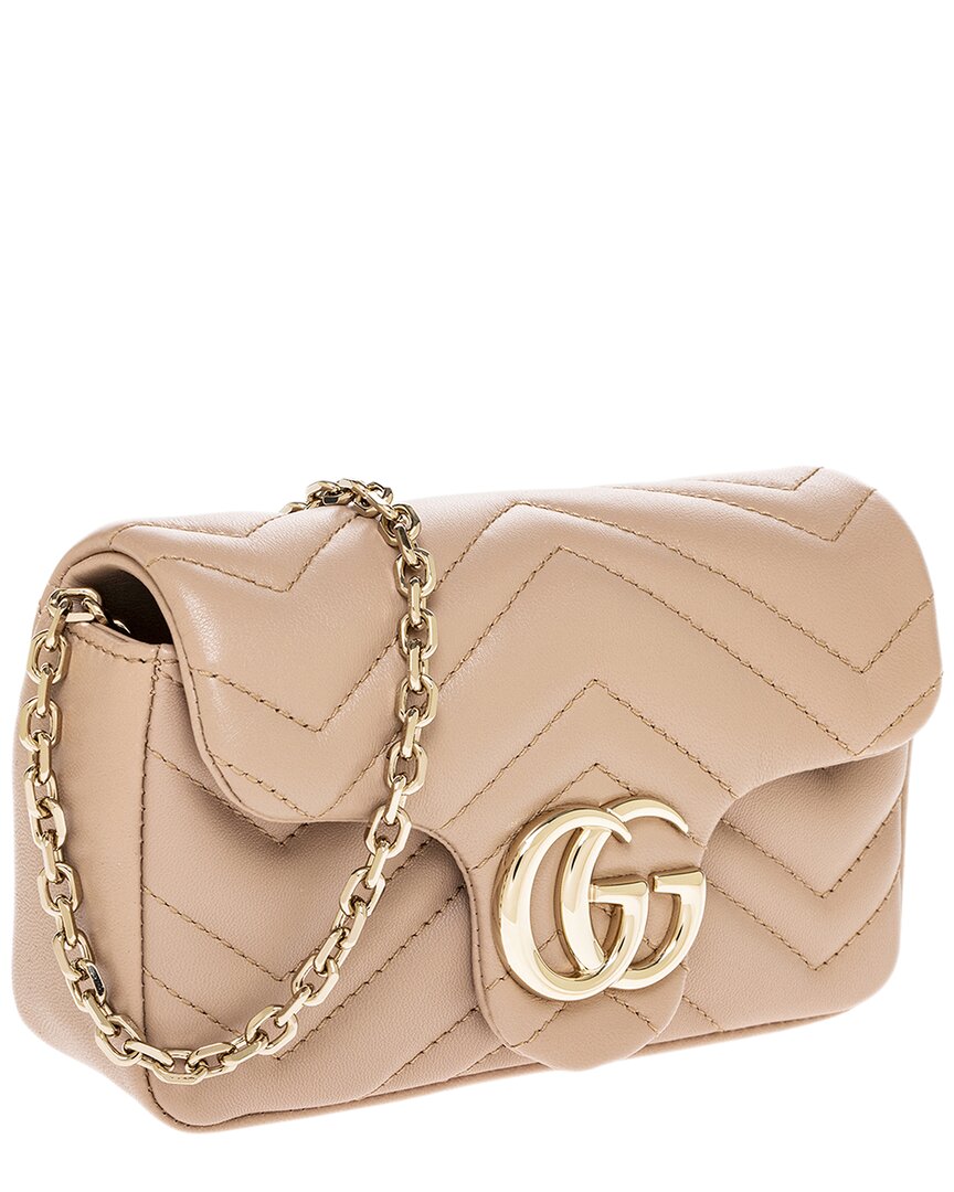 Gucci Gg Marmont Mini Leather Mini Bag