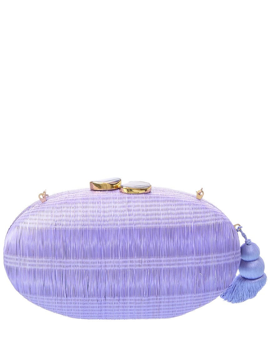 Rafé Joanna Straw Clutch