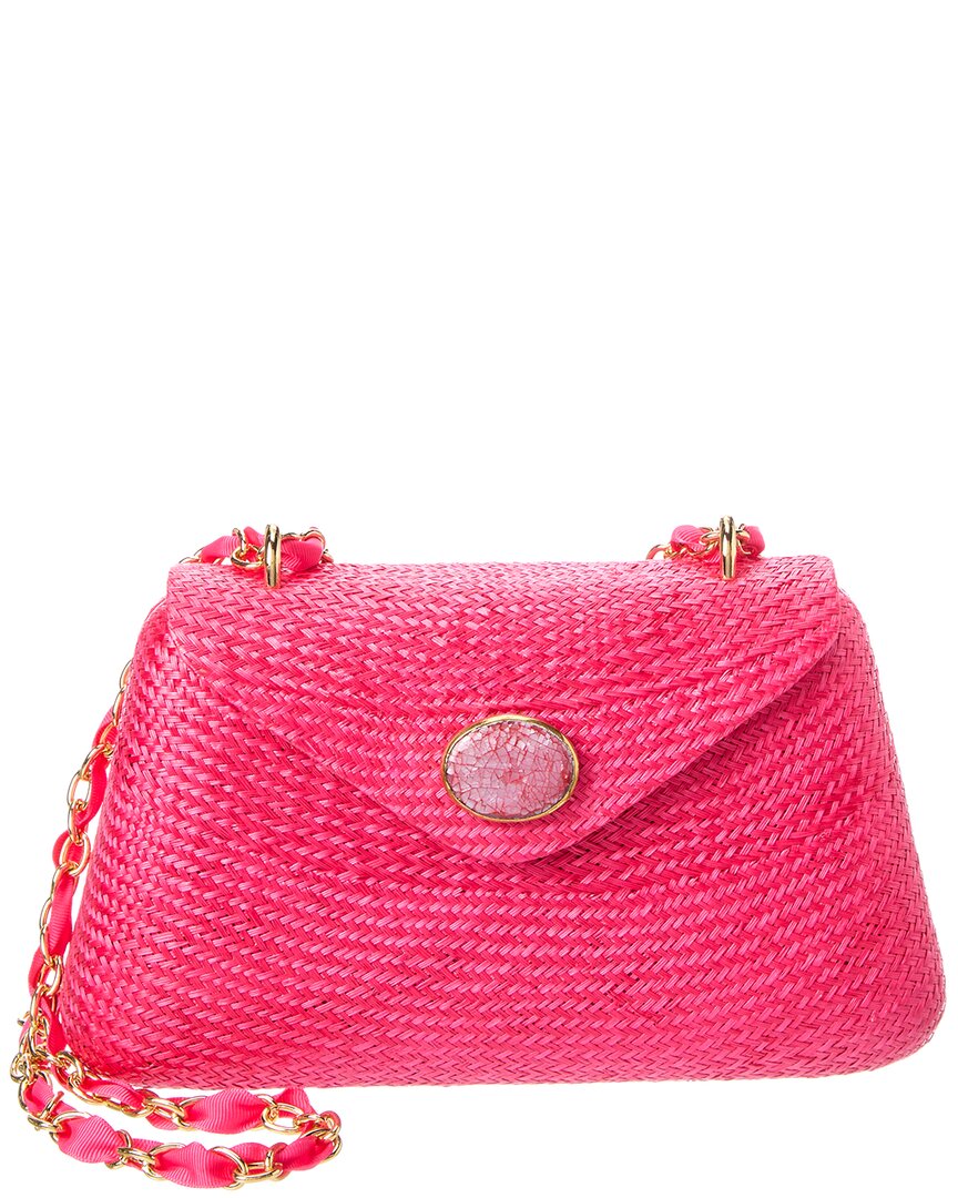 Rafé Rocio Straw Shoulder Bag