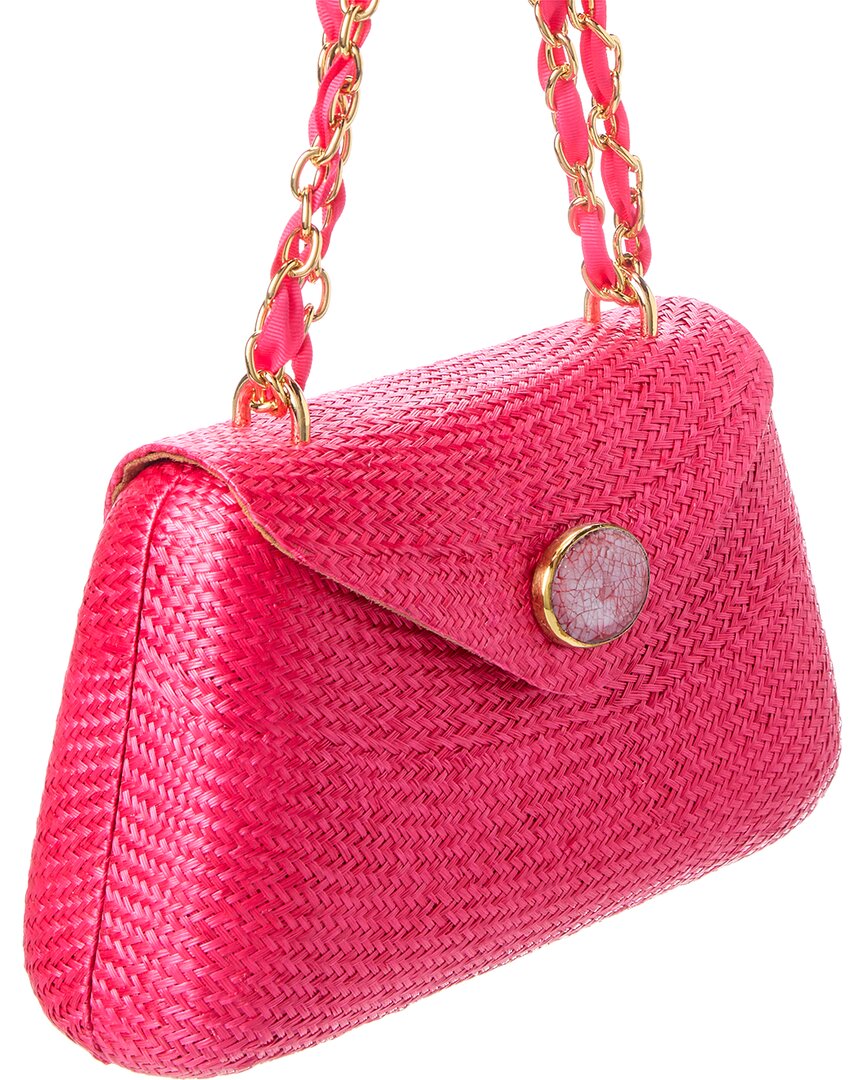 Rafé Rocio Straw Shoulder Bag