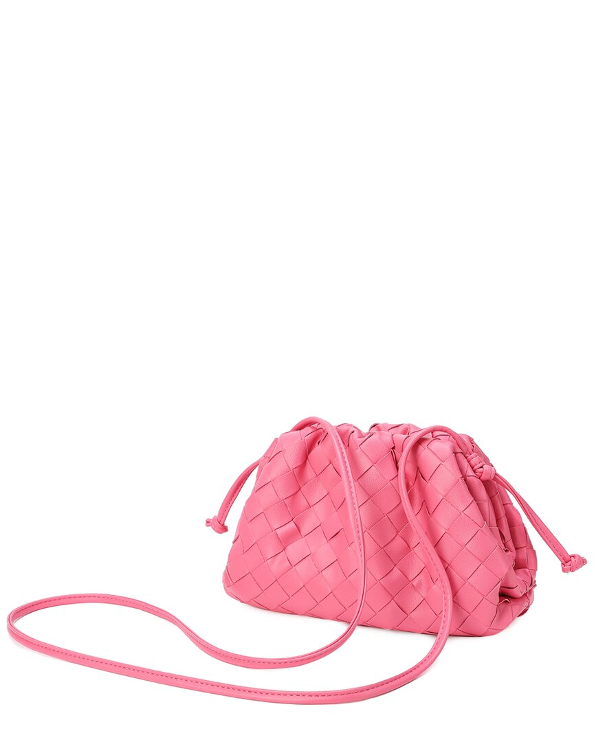 Tiffany & Fred Paris Woven Leather Crossbody