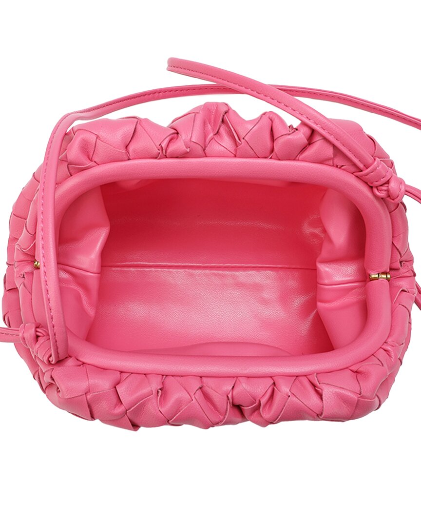 Tiffany & Fred Paris Woven Leather Crossbody