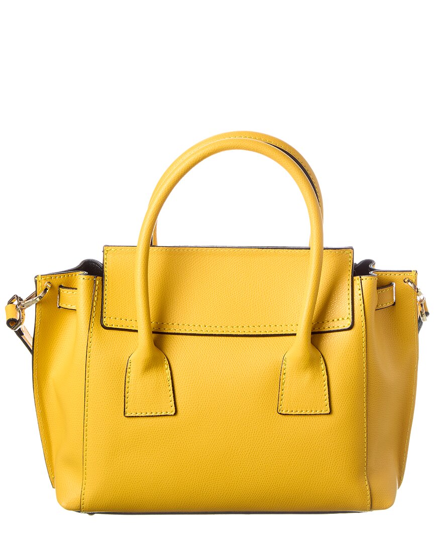 Italian Leather Top Handle Tote