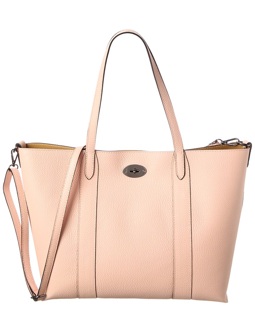 Italian Leather Top Handle Tote
