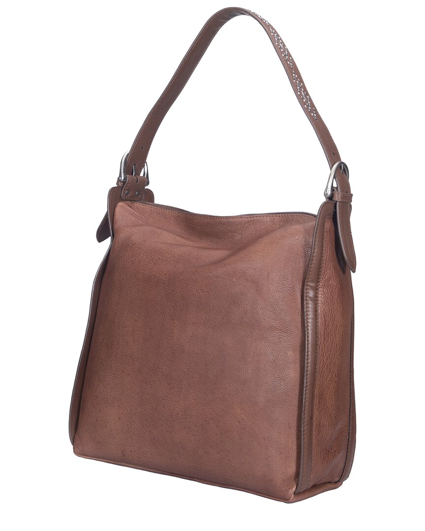 Frye Carla Leather Hobo Bag