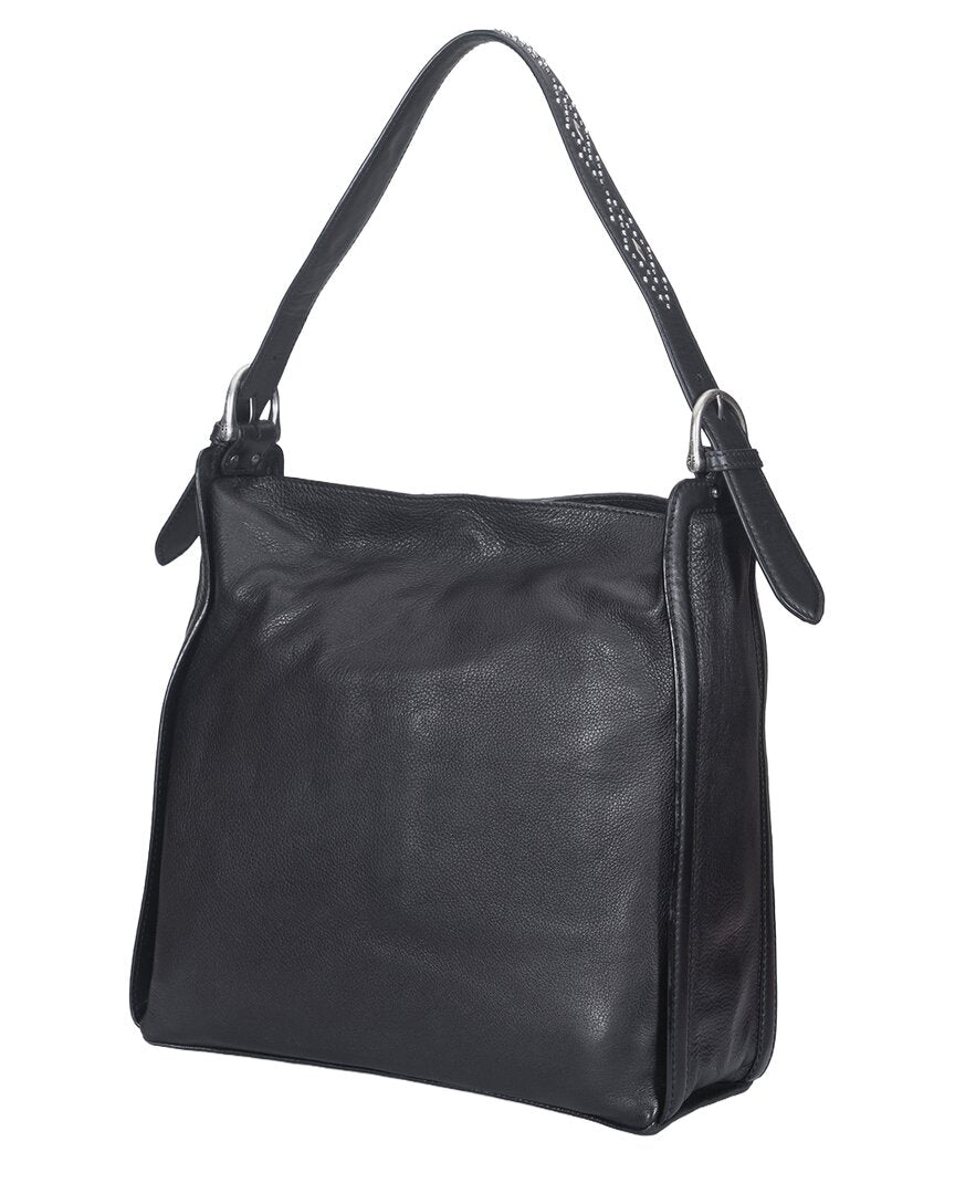 Frye Carla Leather Hobo Bag