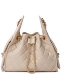 Tiffany & Fred Paris Quilted Leather Shoulder Bag