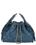 Tiffany & Fred Paris Quilted Leather Shoulder Bag