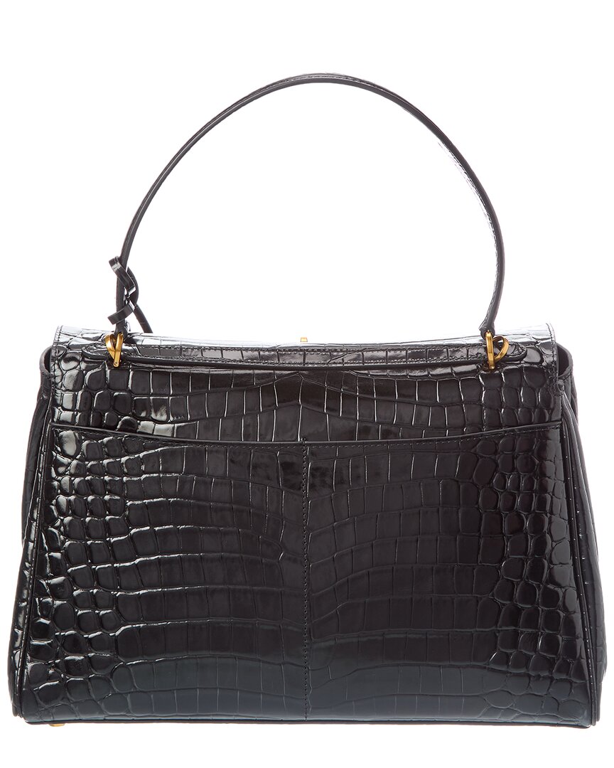 Tiffany & Fred Paris Large Smooth Leather Tote