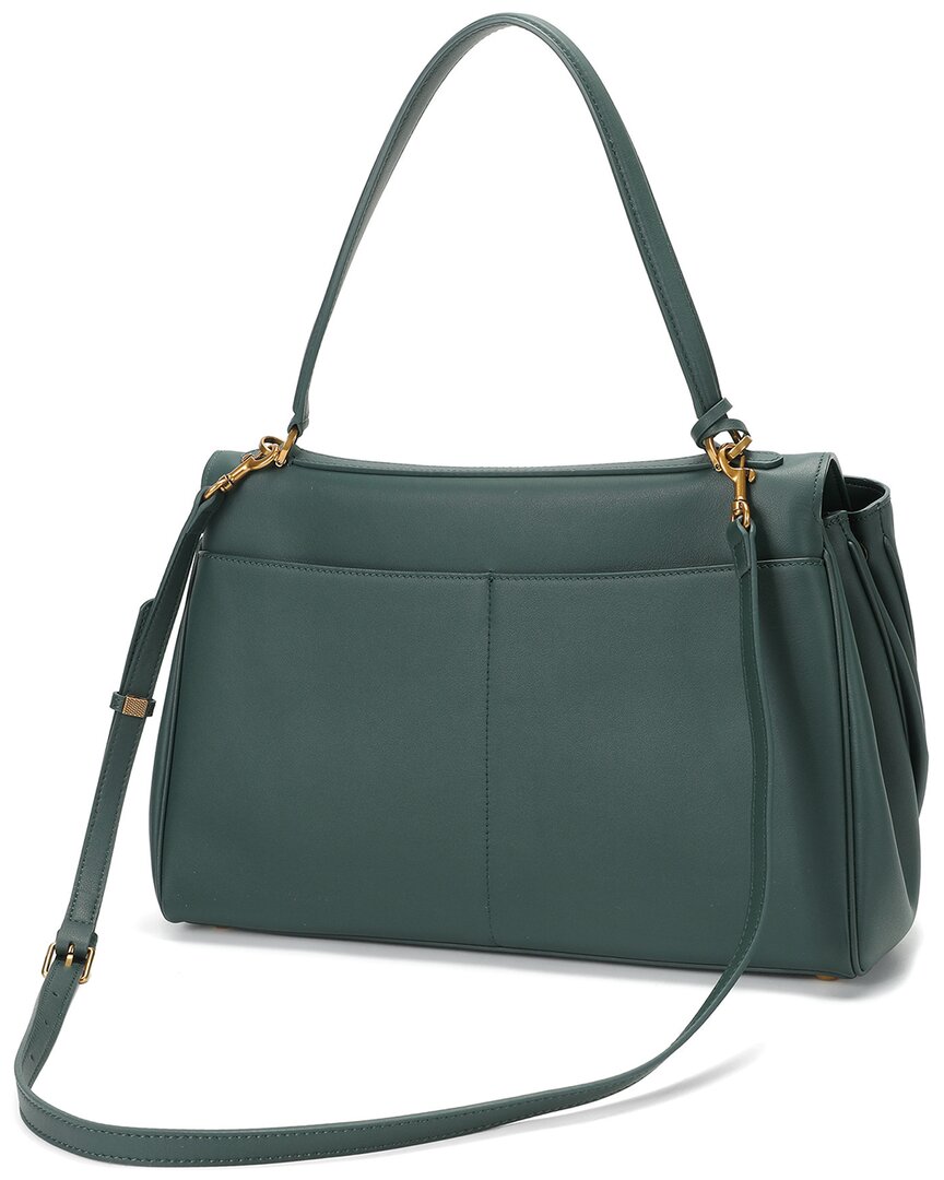 Tiffany & Fred Paris Large Smooth Leather Tote