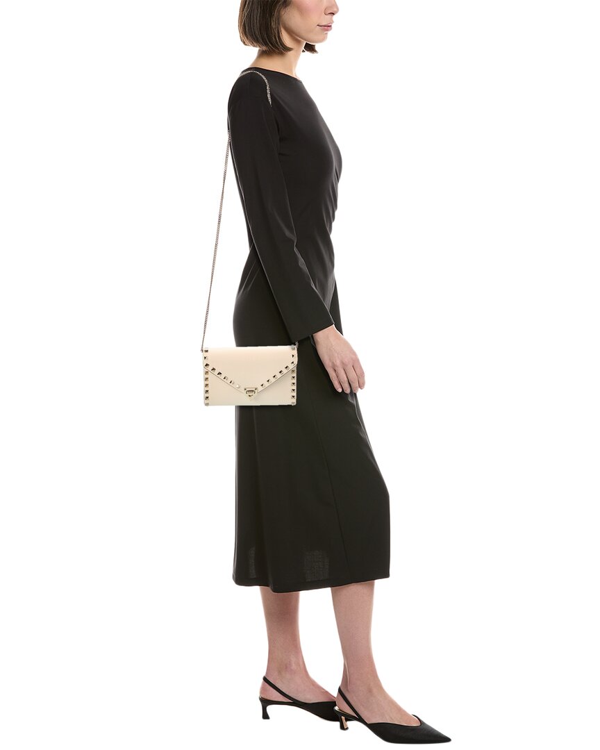 Valentino Rockstud Mini Grainy Leather Shoulder Bag