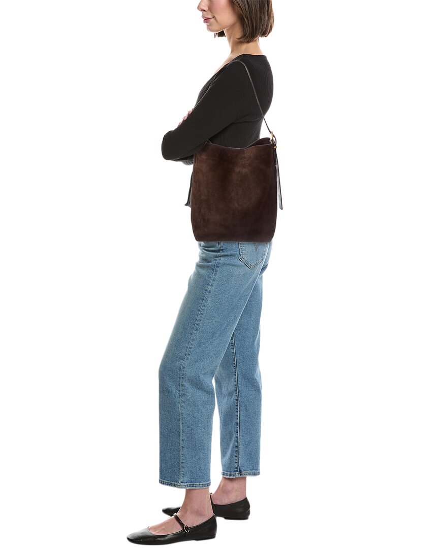 Madewell Suede Essentials Bucket Tote