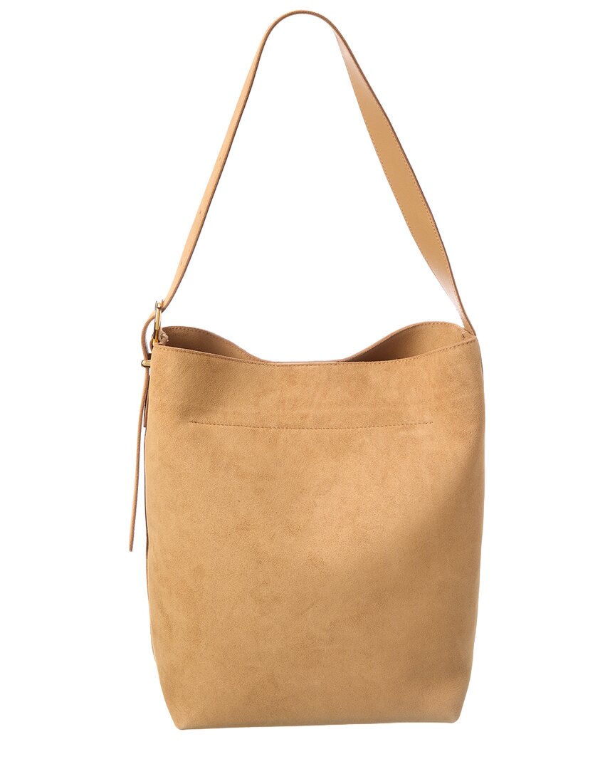 Madewell Suede Essentials Bucket Tote