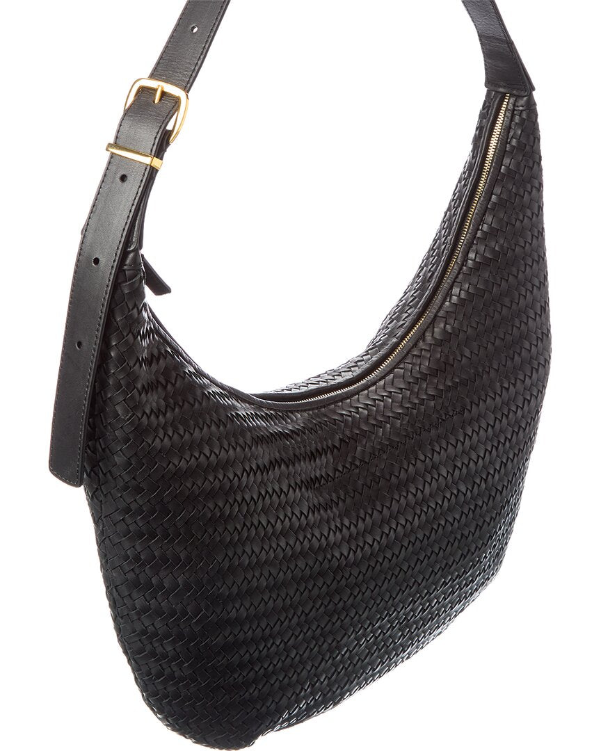 Madewell Essentials Curve Handwoven Shoulder Bag