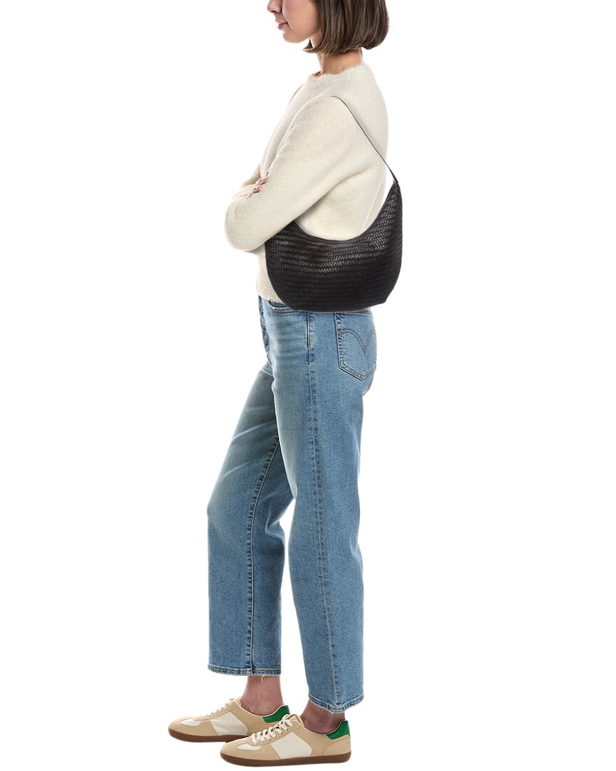 Madewell Essentials Curve Handwoven Shoulder Bag