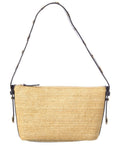 Madewell Straw Leather Sun Stud Shoulder Bag