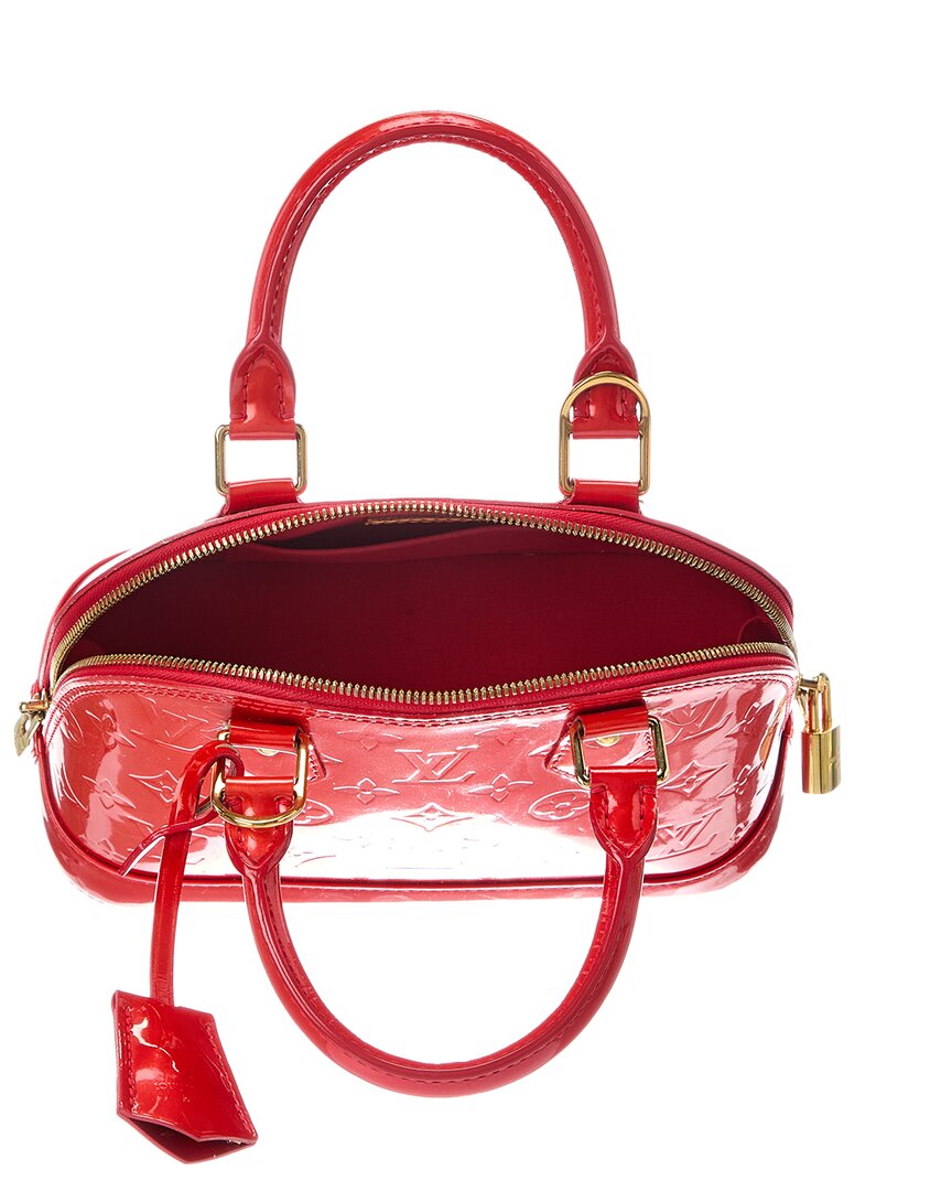 Louis Vuitton Red Vernis Alma Bb (   )
