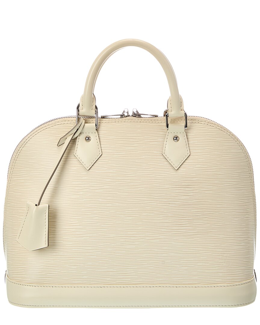 Louis Vuitton White Epi Alma Nm (   )