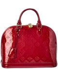 Louis Vuitton Red Monogram Vernis Alma Pm (   )
