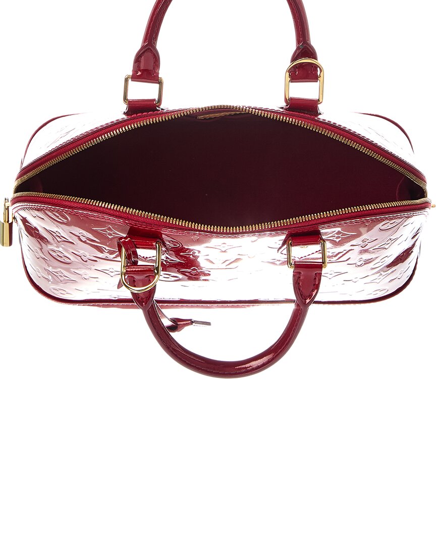 Louis Vuitton Red Monogram Vernis Alma Pm (   )