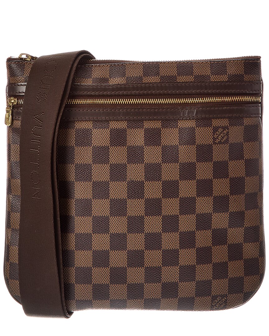 Louis Vuitton Brown Damier Ebene Bosphore Pochette (   )