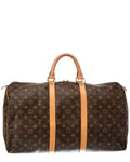 Louis Vuitton Brown Monogram Keepall (   )