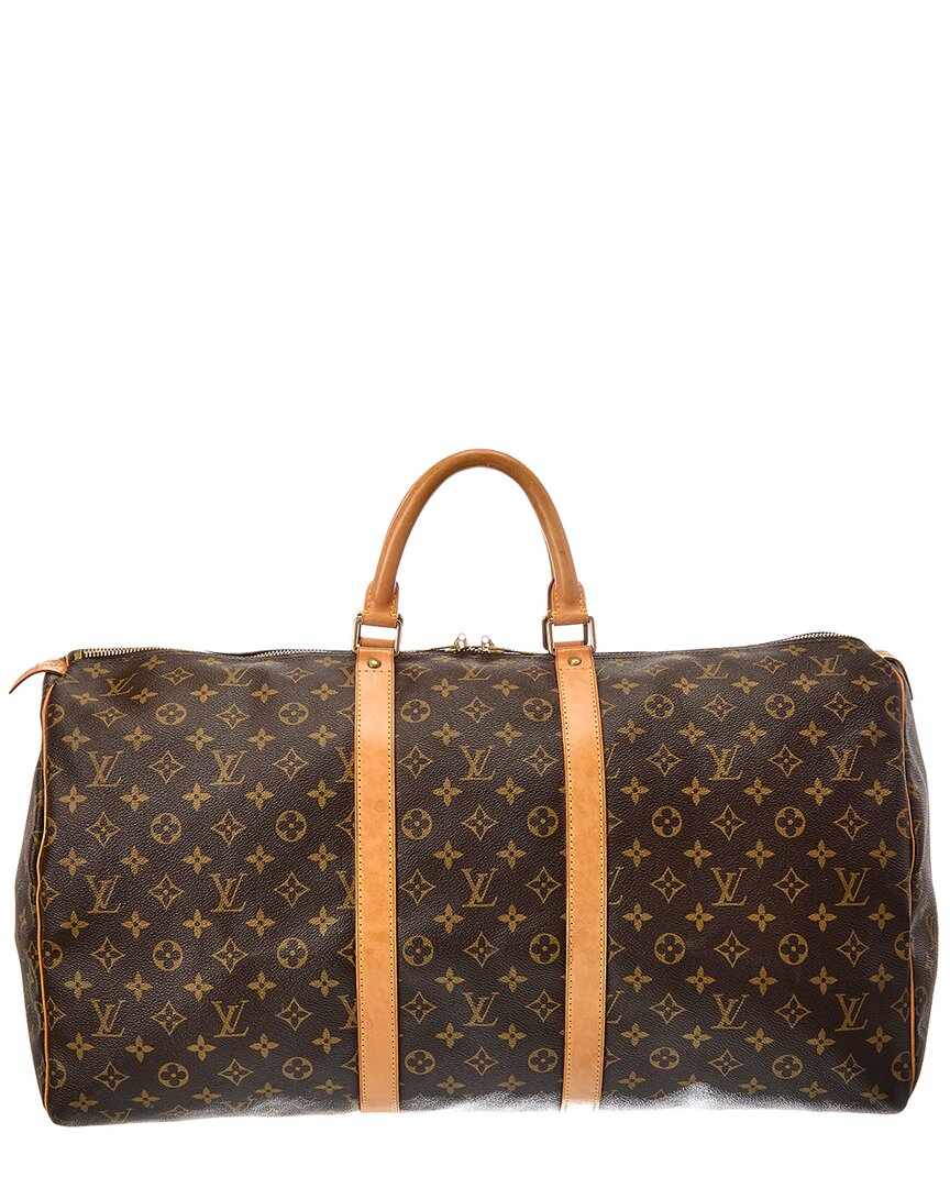 Louis Vuitton Brown Monogram Keepall (   )