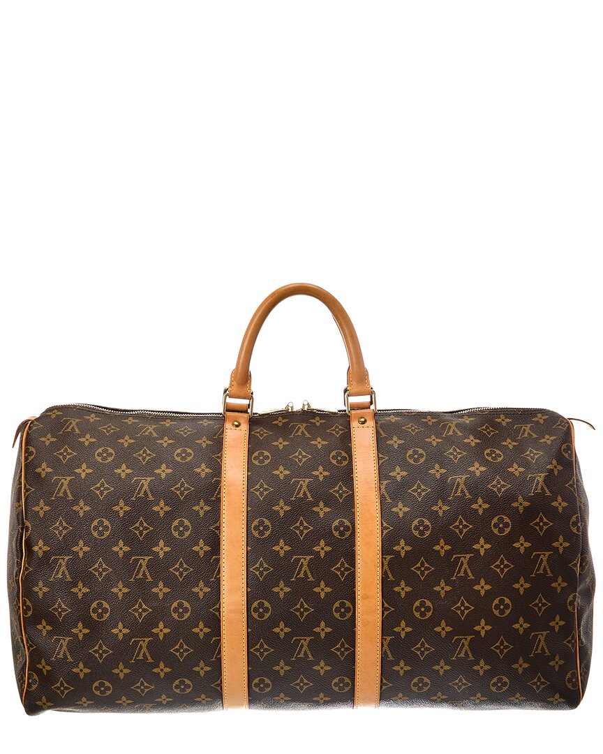Louis Vuitton Brown Monogram Keepall (   )