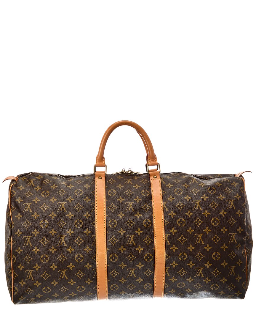 Louis Vuitton Brown Monogram Keepall (   )