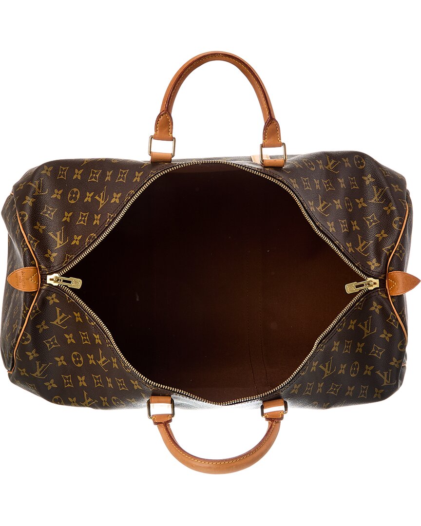 Louis Vuitton Brown Monogram Keepall (   )