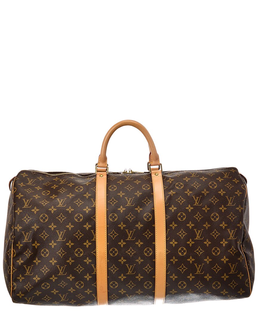 Louis Vuitton Brown Monogram Keepall (   )