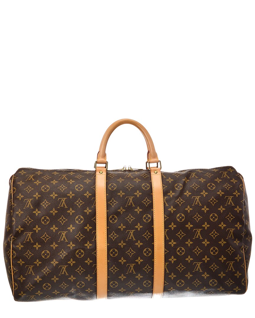 Louis Vuitton Brown Monogram Keepall (   )