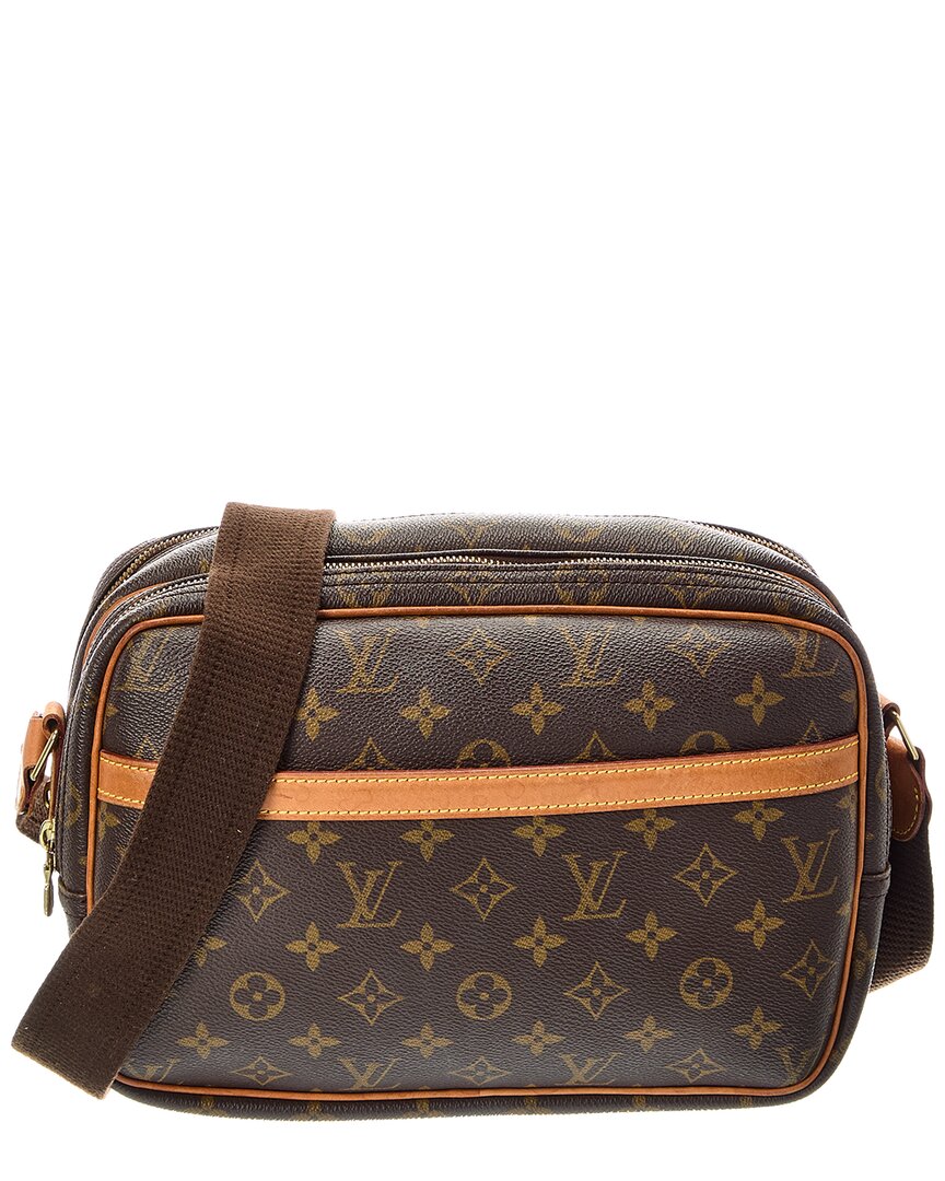 Louis Vuitton Brown Monogram Reporter Pm (   )