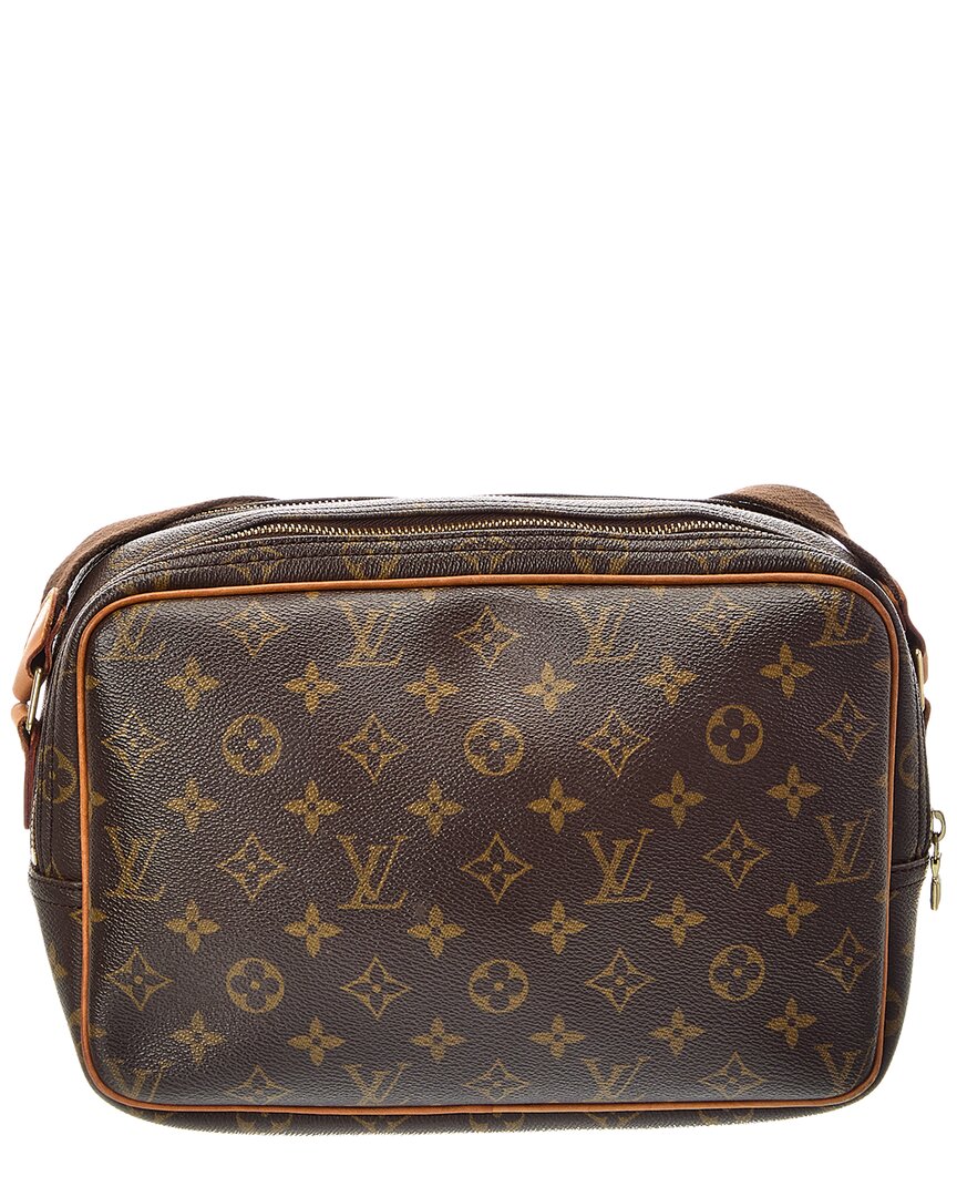 Louis Vuitton Brown Monogram Reporter Pm (   )