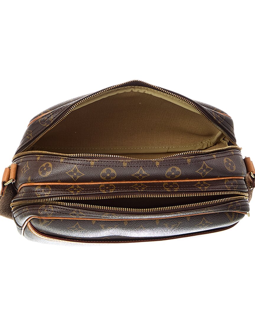Louis Vuitton Brown Monogram Reporter Pm (   )