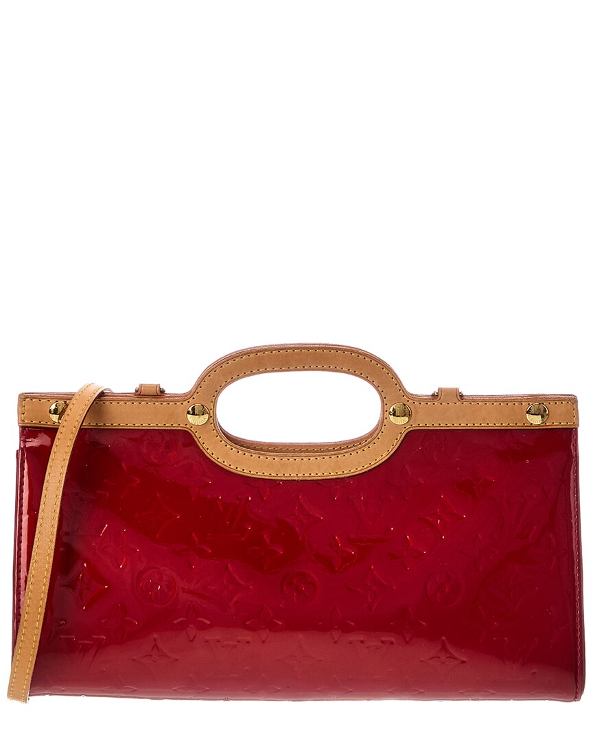 Louis Vuitton Red Vernis Roxbury Drive Clutch (   )