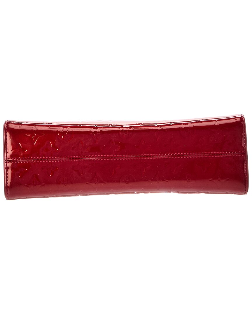 Louis Vuitton Red Vernis Roxbury Drive Clutch (   )