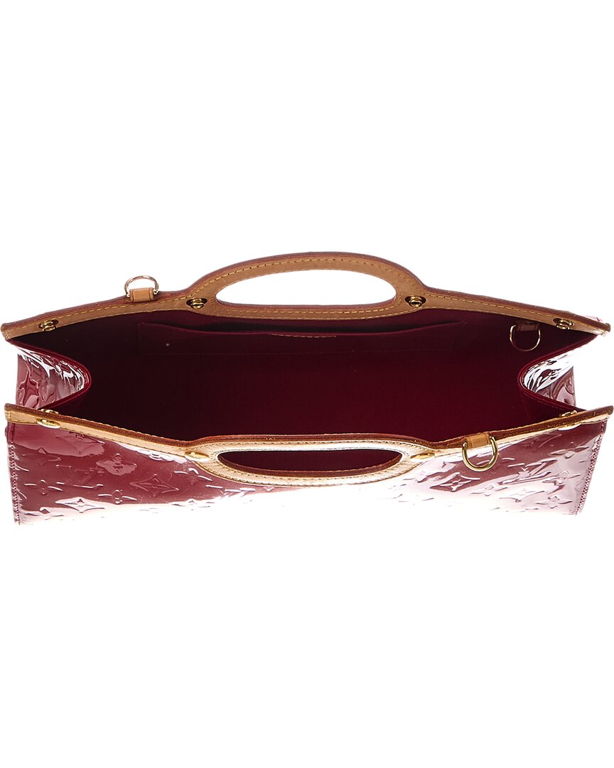 Louis Vuitton Red Vernis Roxbury Drive Clutch (   )