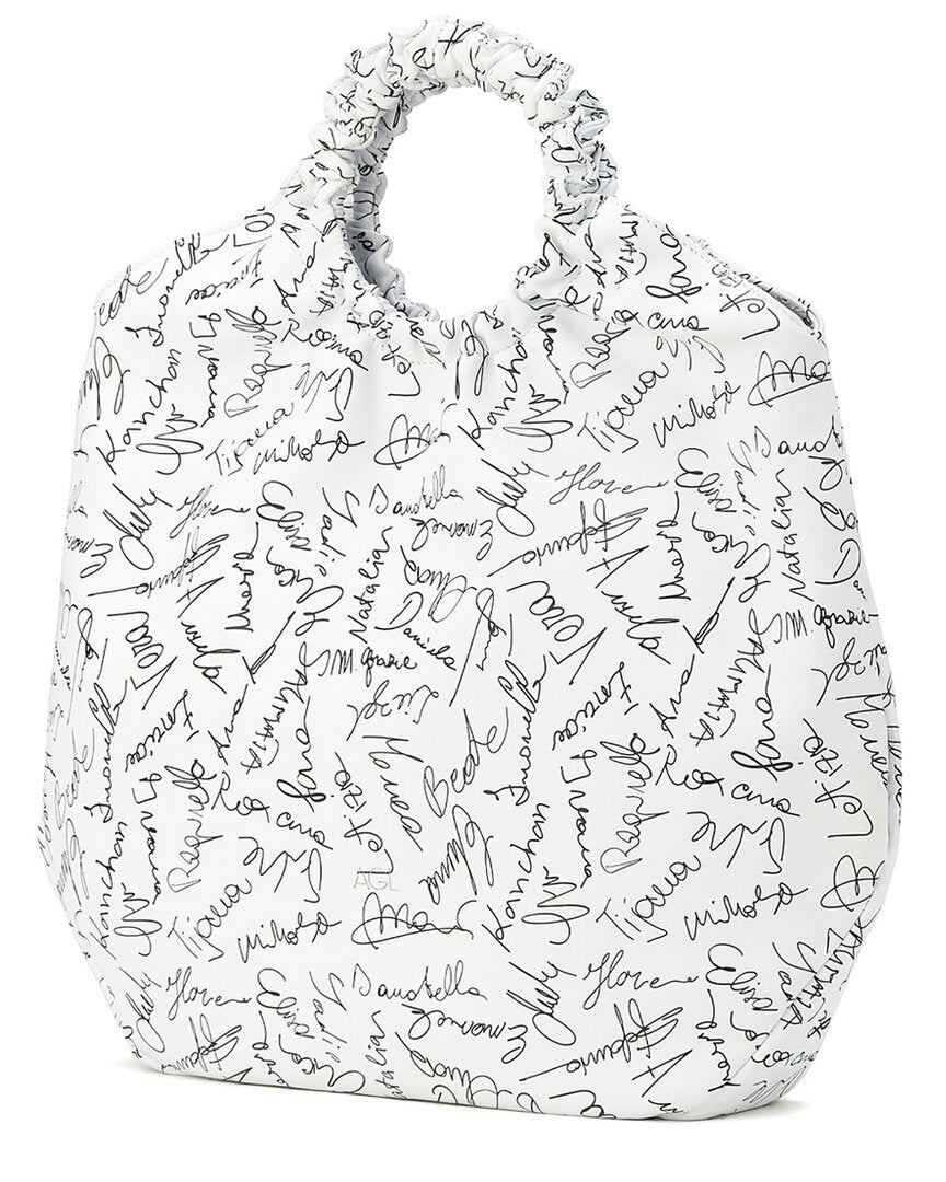 Agl Gretty Signature Leather Tote