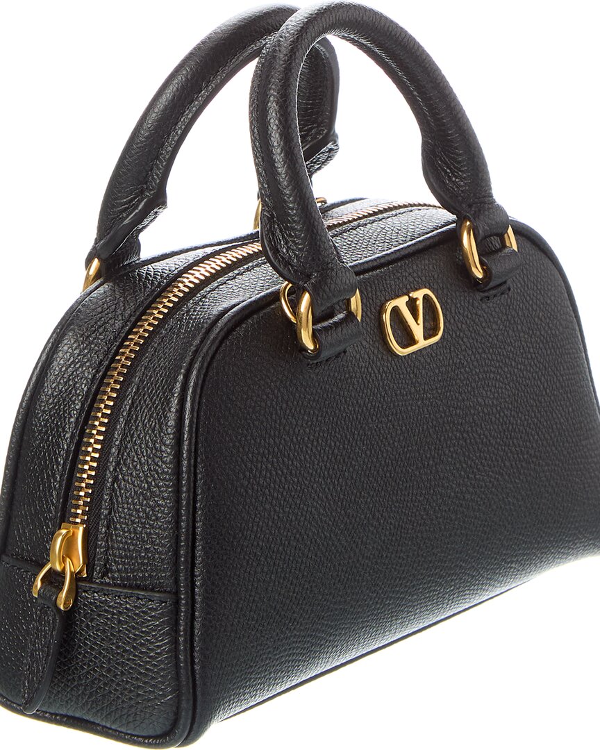 Valentino Vlogo Signature Mini Leather Shoulder Bag