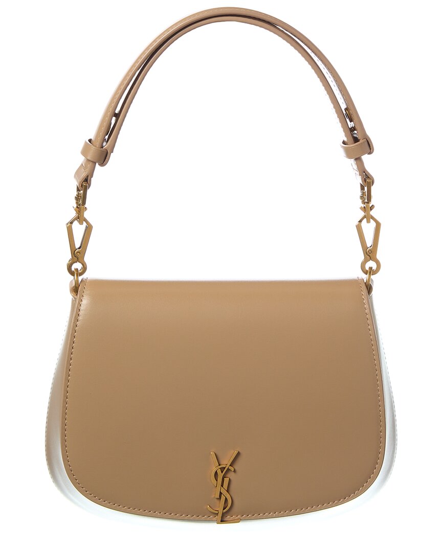 Saint Laurent Voltaire Top Handle Leather Satchel